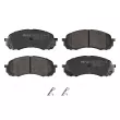 MEYLE 025 243 7217/W - Jeu de 4 plaquettes de frein avant