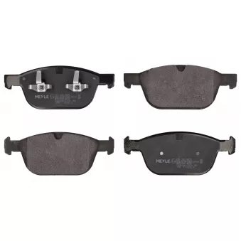 Jeu de 4 plaquettes de frein avant MEYLE OEM 31687104