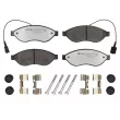 MEYLE 025 244 6819-2/PD - Jeu de 4 plaquettes de frein avant