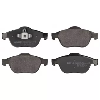 Jeu de 4 plaquettes de frein avant MEYLE OEM 410600756R