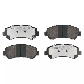 Jeu de 4 plaquettes de frein avant MEYLE OEM 410603072R