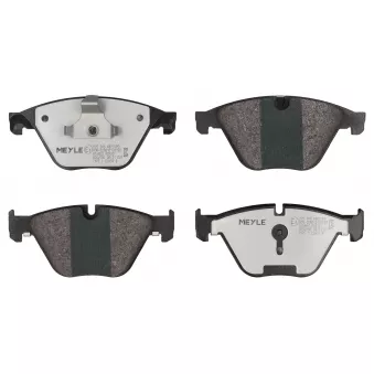 Jeu de 4 plaquettes de frein avant MEYLE OEM 34116775314