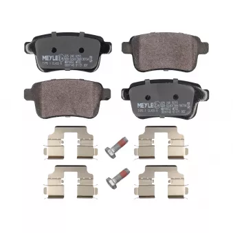 Jeu de 4 plaquettes de frein arrière MEYLE OEM A4154210400