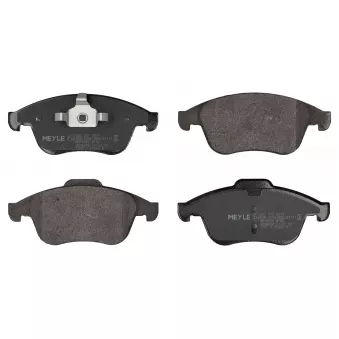 Jeu de 4 plaquettes de frein avant MEYLE OEM 410600032R