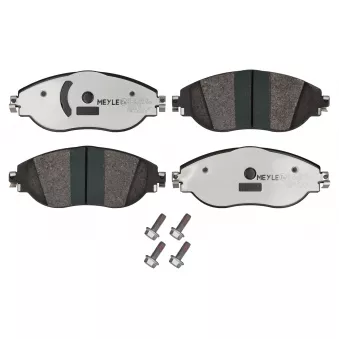 Jeu de 4 plaquettes de frein avant MEYLE OEM 3Q0698151C