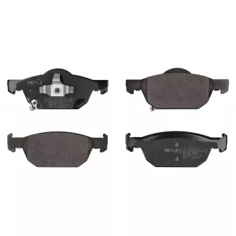 Jeu de 4 plaquettes de frein avant MEYLE OEM 45022TL1G01