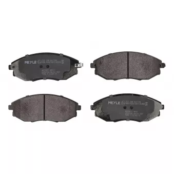 Jeu de 4 plaquettes de frein avant MEYLE OEM 96952179