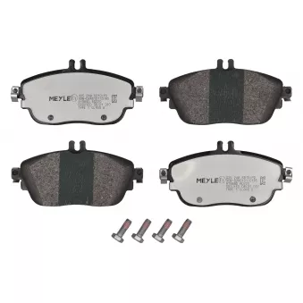 Jeu de 4 plaquettes de frein avant MEYLE OEM A0064208520