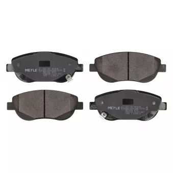 Jeu de 4 plaquettes de frein avant MEYLE OEM 04465YZZED