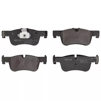 Jeu de 4 plaquettes de frein avant MEYLE OEM 34118854999