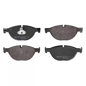 Jeu de 4 plaquettes de frein avant MEYLE OEM 6775322