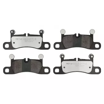 Jeu de 4 plaquettes de frein arrière MEYLE OEM 9Y0698451B
