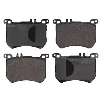 Jeu de 4 plaquettes de frein avant MEYLE 025 251 8317 pour MERCEDES-BENZ SL 500 - 455cv