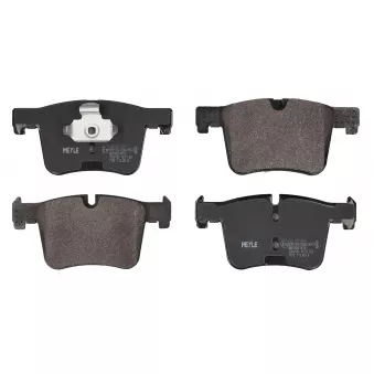 Jeu de 4 plaquettes de frein avant MEYLE OEM 6859181