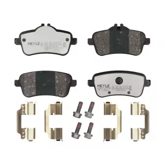 Jeu de 4 plaquettes de frein arrière MEYLE OEM 0064203520