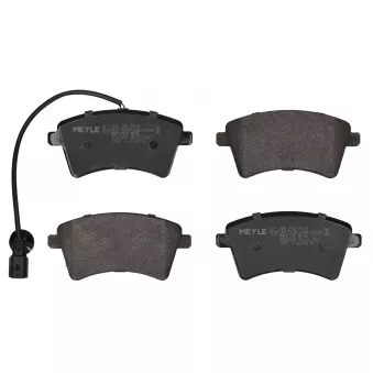 Jeu de 4 plaquettes de frein avant MEYLE OEM 410605649R