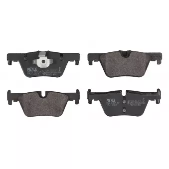 Jeu de 4 plaquettes de frein arrière MEYLE OEM 34206873094