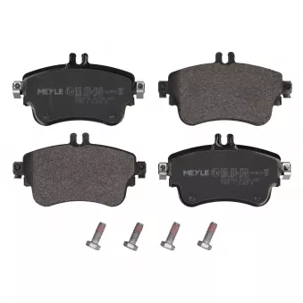 Jeu de 4 plaquettes de frein avant MEYLE OEM A0064204820
