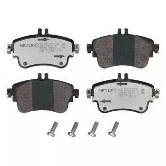 Jeu de 4 plaquettes de frein avant MEYLE OEM A0064204820