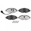 MEYLE 025 256 8320/PD - Jeu de 4 plaquettes de frein avant