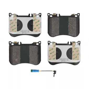 Jeu de 4 plaquettes de frein avant MEYLE OEM A0084203320