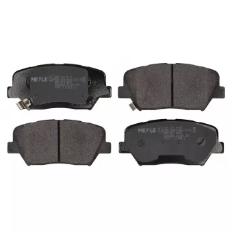 Jeu de 4 plaquettes de frein avant MEYLE OEM 58101M5A10