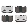 MEYLE 025 259 9719/PD - Jeu de 4 plaquettes de frein avant