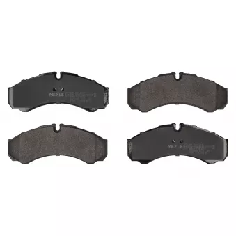 Jeu de 4 plaquettes de frein avant MEYLE 025 291 2117