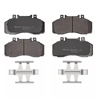 Jeu de 4 plaquettes de frein avant MEYLE OEM A0044204820