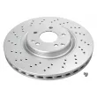 MEYLE 083 521 0006/PD - Jeu de 2 disques de frein avant