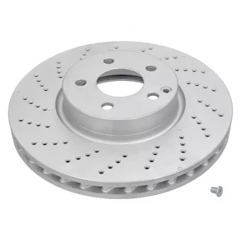 Jeu de 2 disques de frein avant MEYLE OEM A0004213012