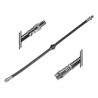 Flexible de frein MEYLE 11-14 525 0010 pour CITROEN ZX 1.9 TD - 90cv