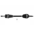 MEYLE 16-14 498 0059 - Arbre de transmission avant gauche