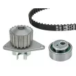 Pompe à eau + kit de courroie de distribution MEYLE [40-51 049 9002]