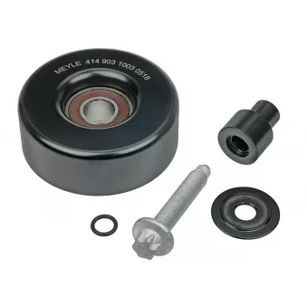 Poulie renvoi/transmission, courroie trapézoïdale à nervures MEYLE OEM 99611501576