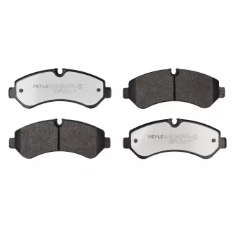 Jeu de 4 plaquettes de frein arrière MEYLE OEM A9074208700