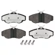 MEYLE 025 234 5219/PD - Jeu de 4 plaquettes de frein avant