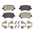 MEYLE 025 244 9617/PD - Jeu de 4 plaquettes de frein arrière