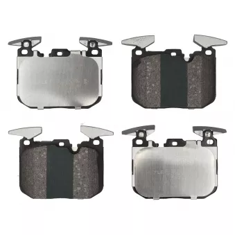 Jeu de 4 plaquettes de frein avant MEYLE OEM 34116857968