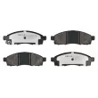 MEYLE 025 250 8717/PD - Jeu de 4 plaquettes de frein avant