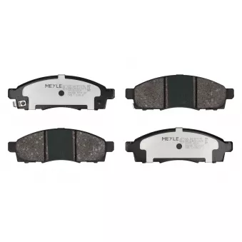 Jeu de 4 plaquettes de frein avant MEYLE OEM D1060JX50B