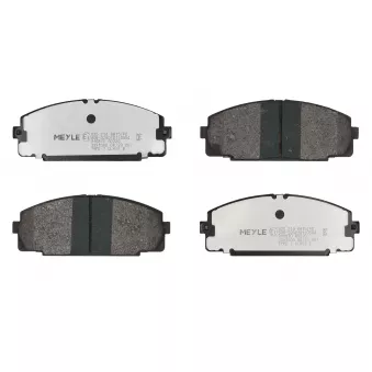 Jeu de 4 plaquettes de frein avant MEYLE OEM 0446526421