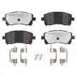 MEYLE 025 235 5817/PD - Jeu de 4 plaquettes de frein avant