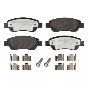 Jeu de 4 plaquettes de frein avant MEYLE OEM 044650H030