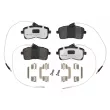 MEYLE 025 241 3418/PD - Jeu de 4 plaquettes de frein avant