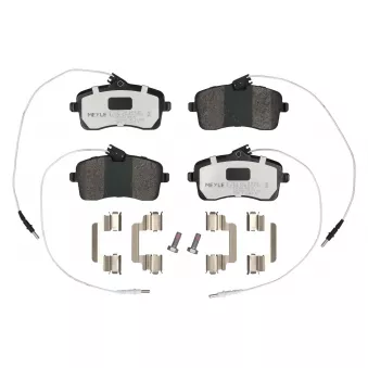 Jeu de 4 plaquettes de frein avant MEYLE OEM 425335