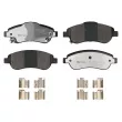 MEYLE 025 246 3819/PD - Jeu de 4 plaquettes de frein avant