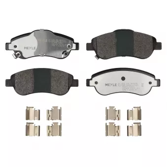 Jeu de 4 plaquettes de frein avant MEYLE OEM 45022SWWG01