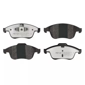 Jeu de 4 plaquettes de frein avant MEYLE OEM 8660004546