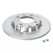 Jeu de 2 disques de frein arrière MEYLE [11-15 523 0048/PD]